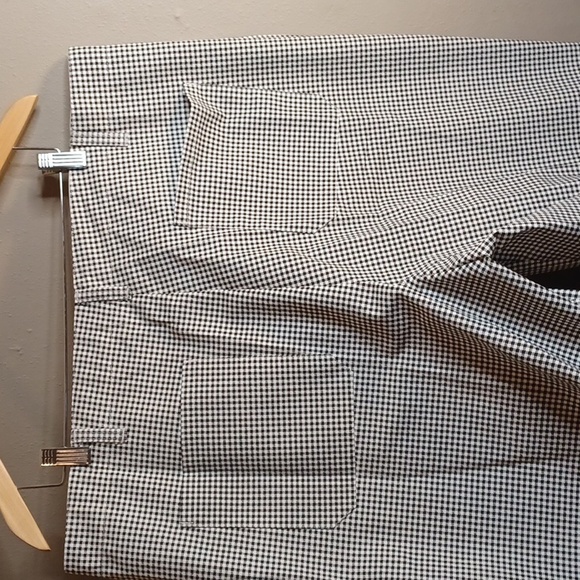 2 pair Houndstooth Printed Chef Pants 42x50(unhemmed) - Picture 7 of 12